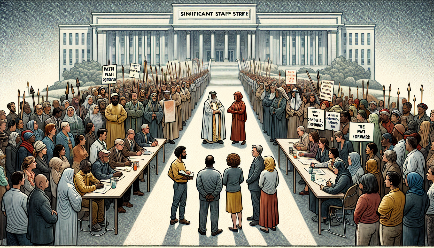 Significant staff strike at the National education association: implications and path forward