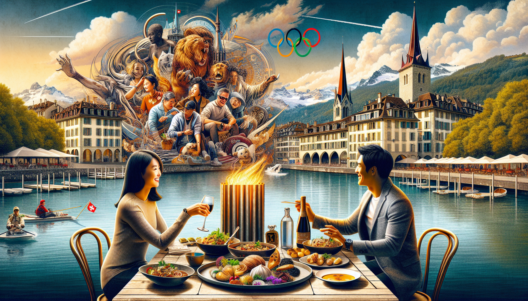 Unveiling Lausanne: a Swiss city of gastronomy, art, and Olympics spirit
