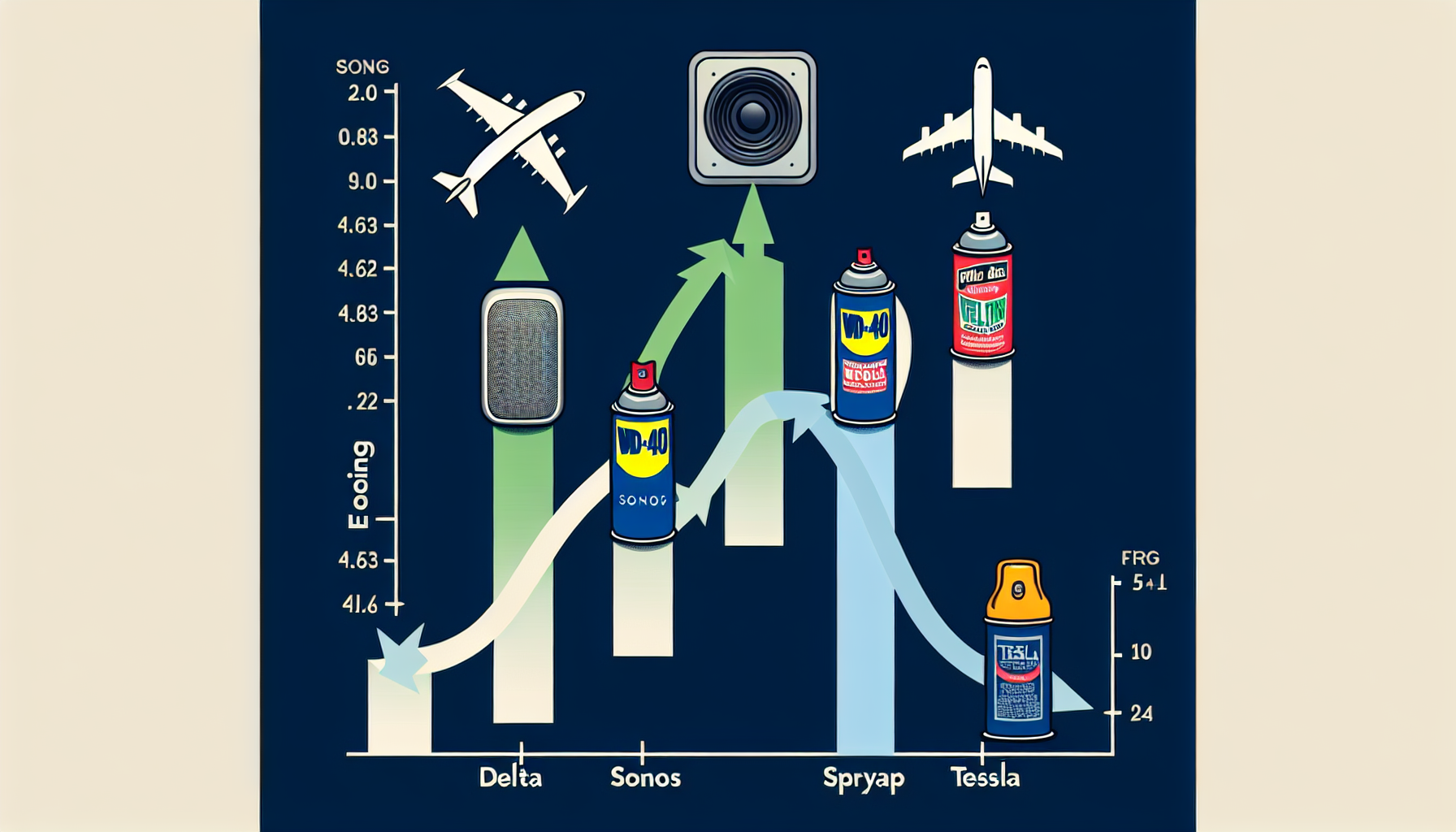 Key stock movements of the week: Delta Air Lines, Sonos, WD-40 and Tesla