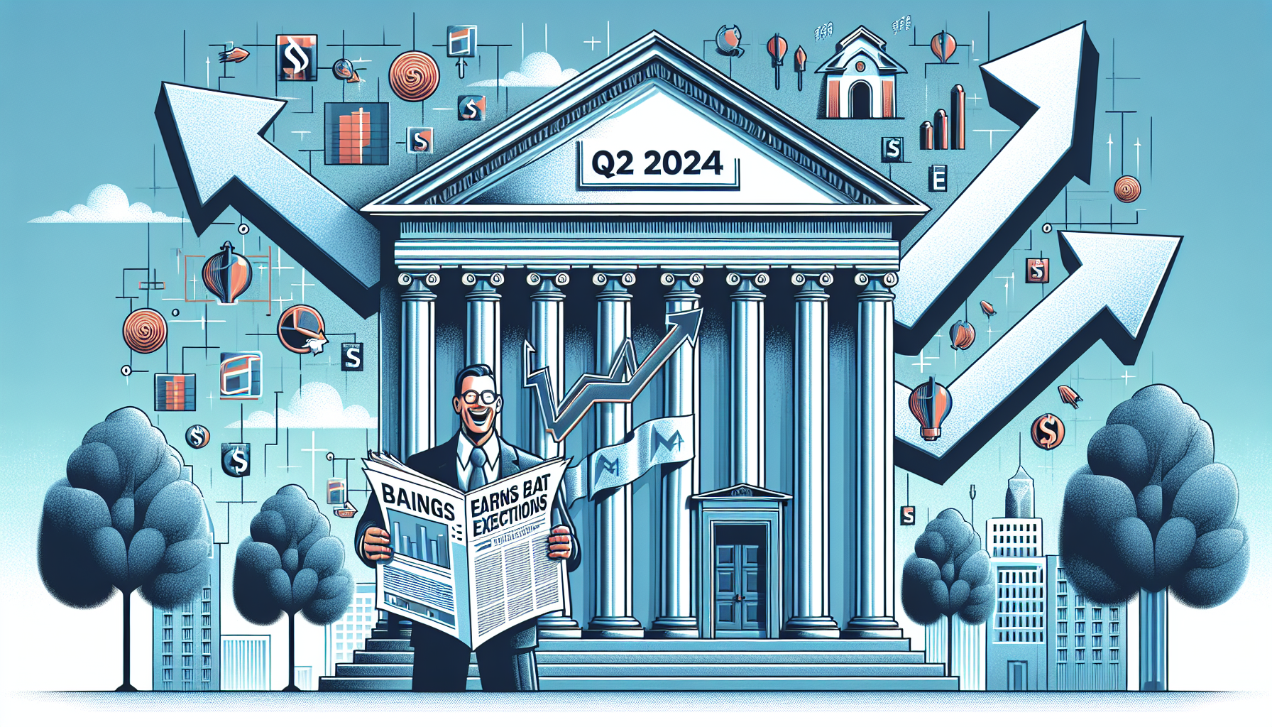 Jpmorgan Chase's Q2 2024 earnings beat expectations: positive implications for banking sector and investment landscape