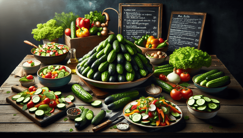 Unleashing the culinary potential of cucumbers: from refreshing salads to flavorful mains