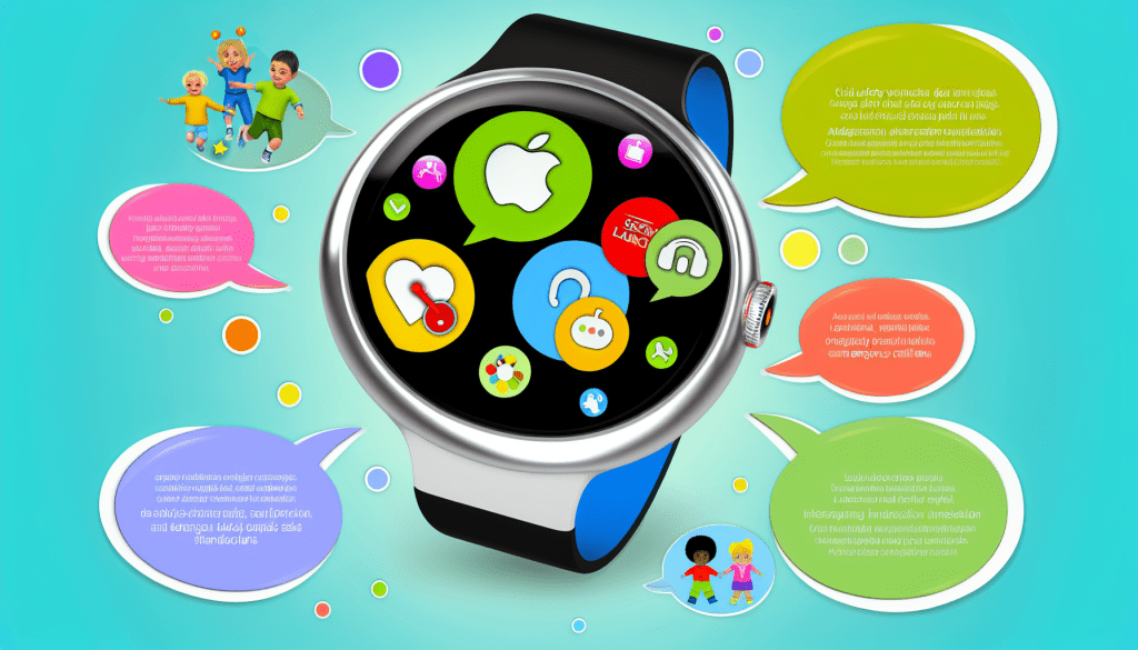 Apple's strategy to promote apple watch as a safe gadget for children