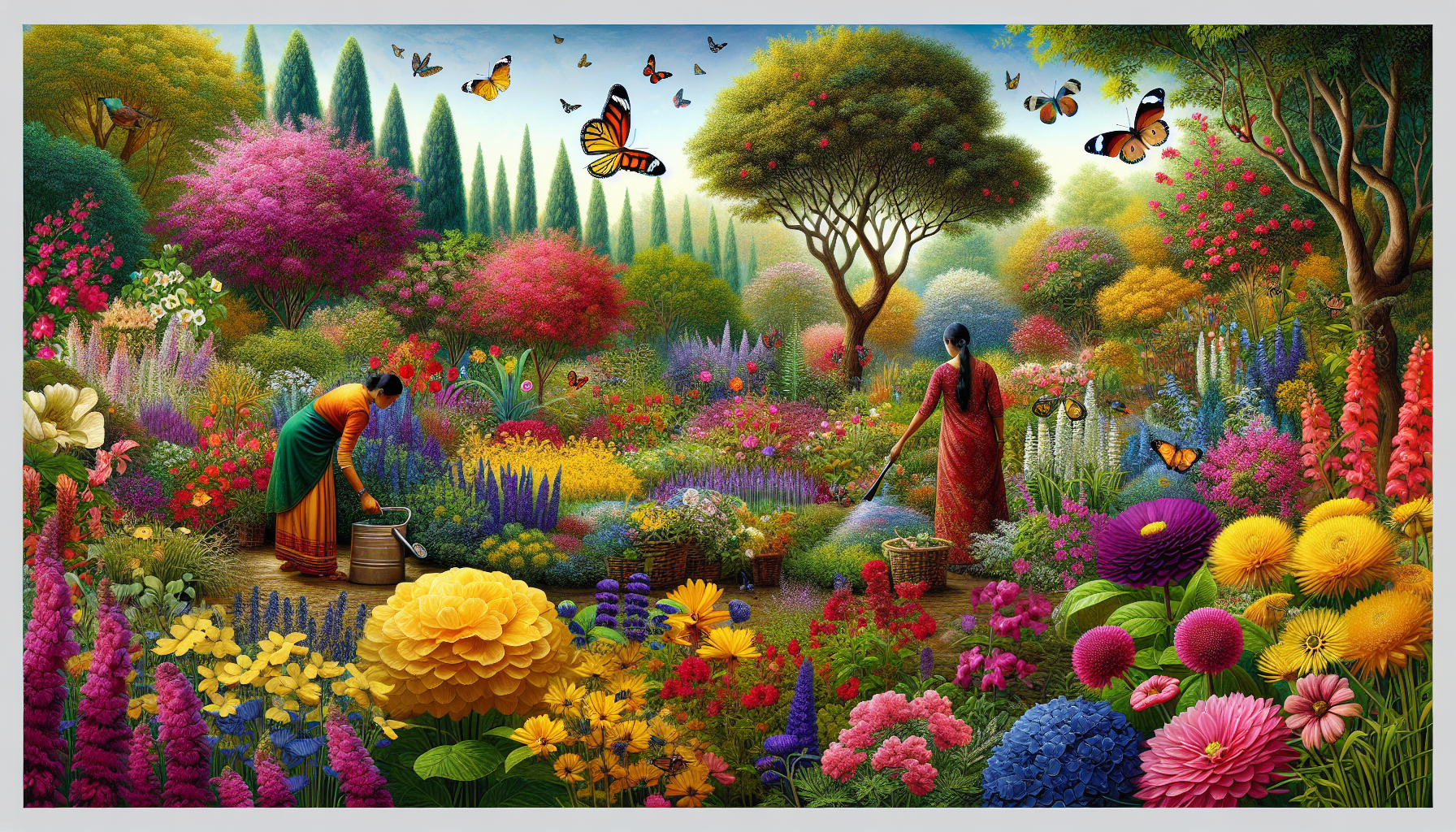 Unveiling the butterfly: enhancing garden biodiversity and beauty with fluttering visitors