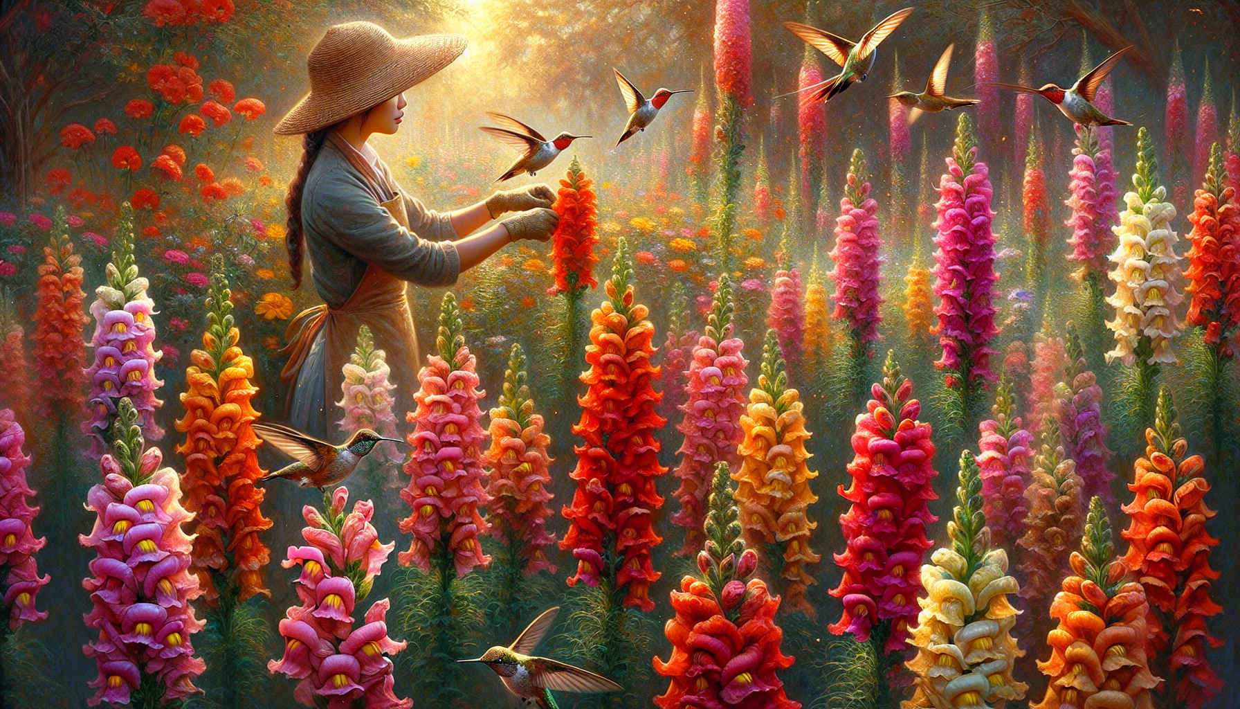 Biodiversity in your backyard: the magical pairing of snapdragons and hummingbirds
