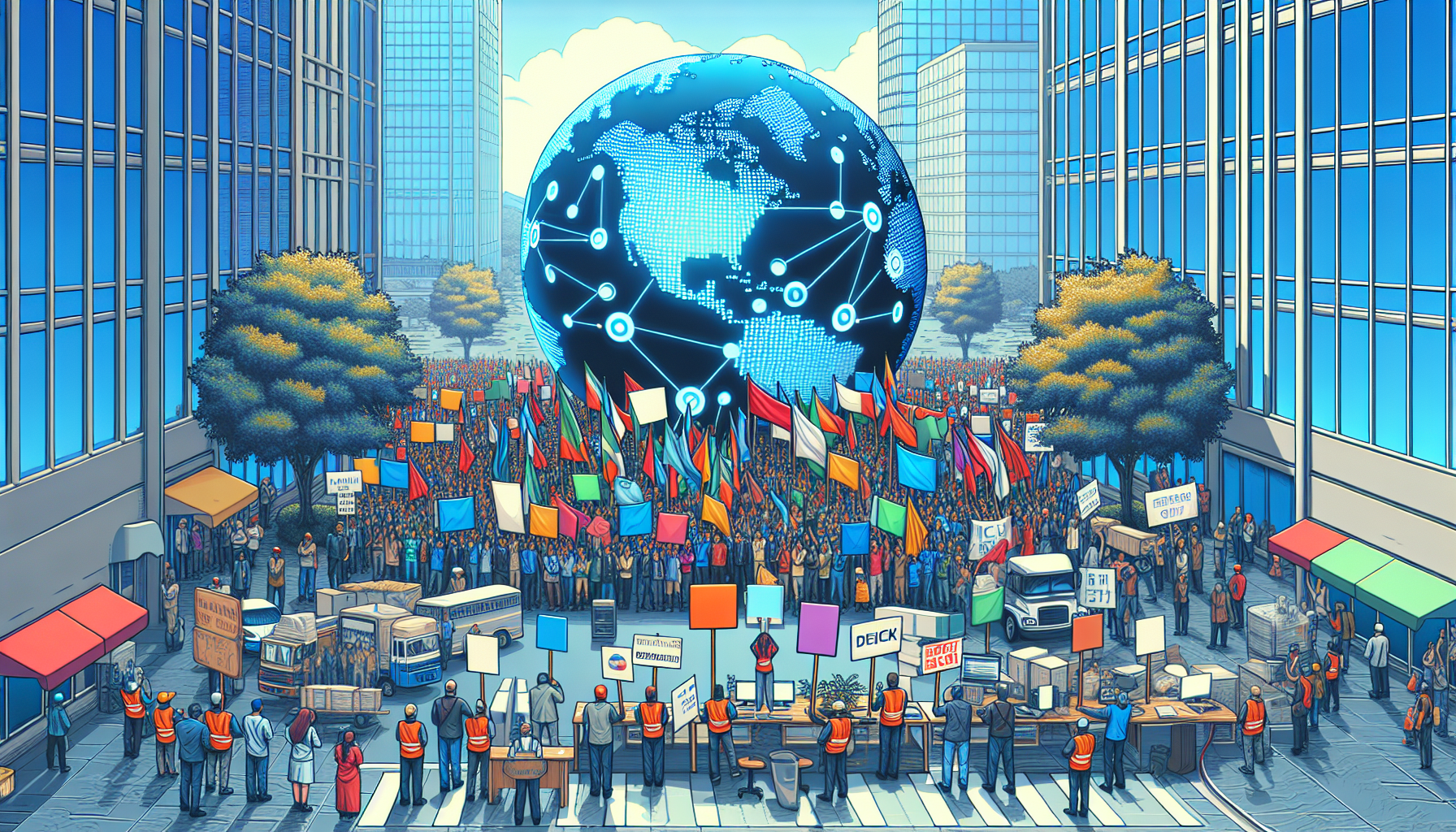 Samsung employee strike: Resonating impact on global tech market and worker rights