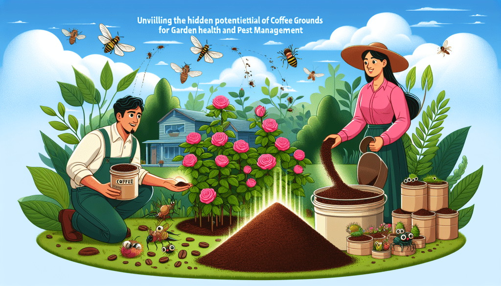 Unveiling the hidden potential of coffee grounds for garden health and pest management