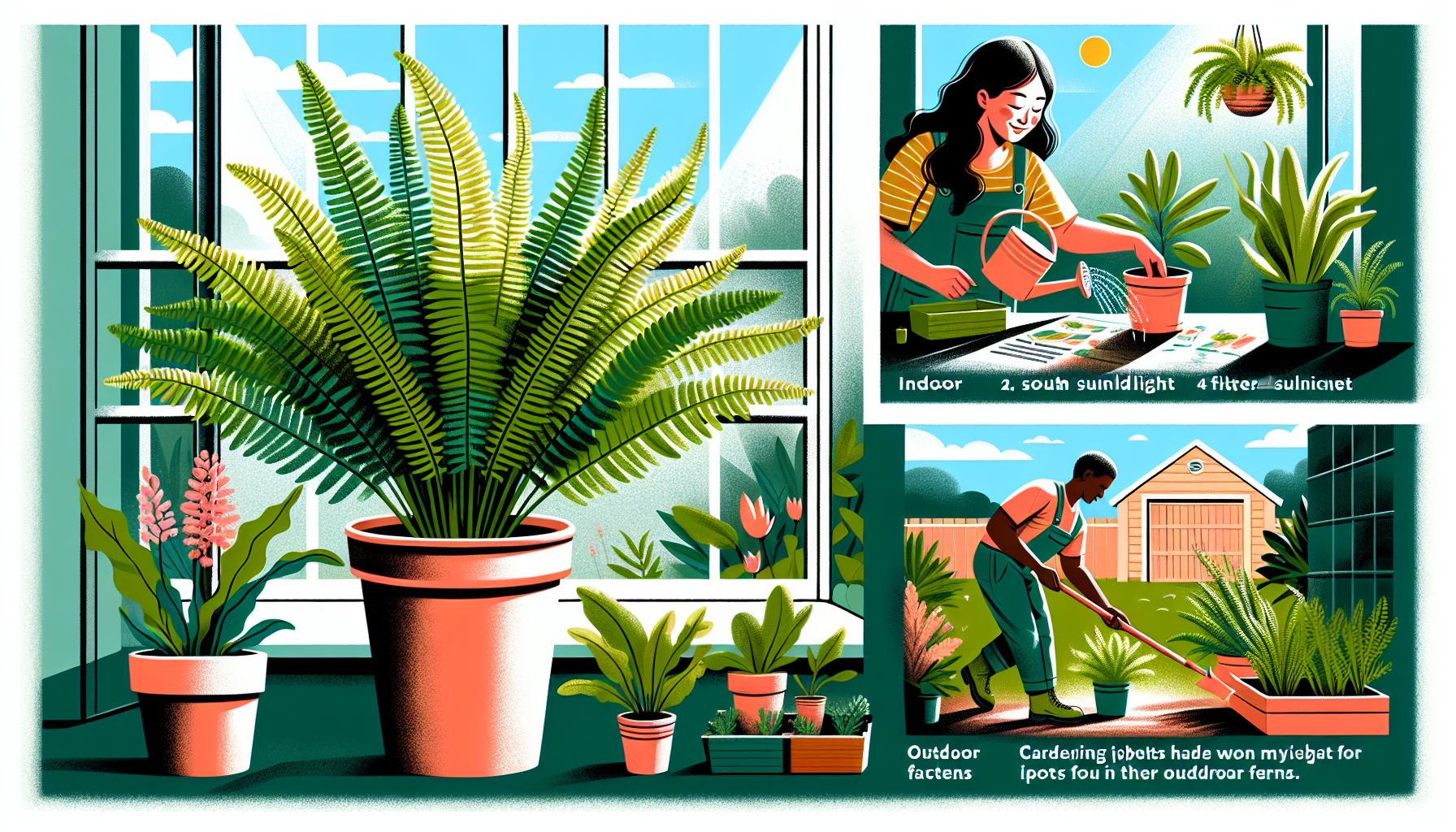 Cultivating and caring for birds nest ferns: an easy guide for indoor and outdoor gardening
