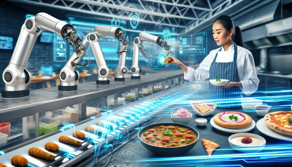 Exploring the digital revolution: AI and automation transforming the food industry