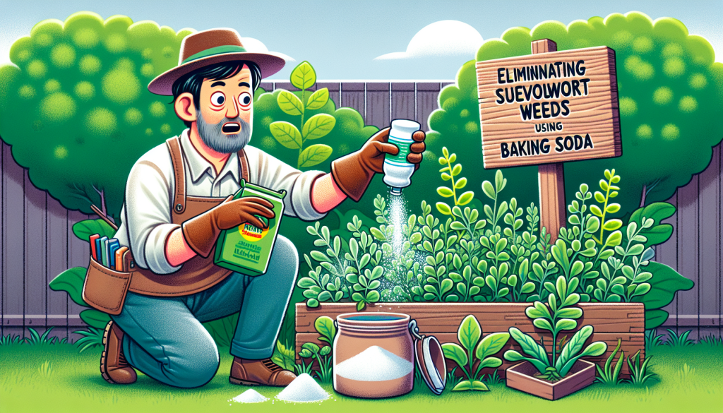 Eliminating stubborn liverwort weeds using baking soda: an eco-friendly solution