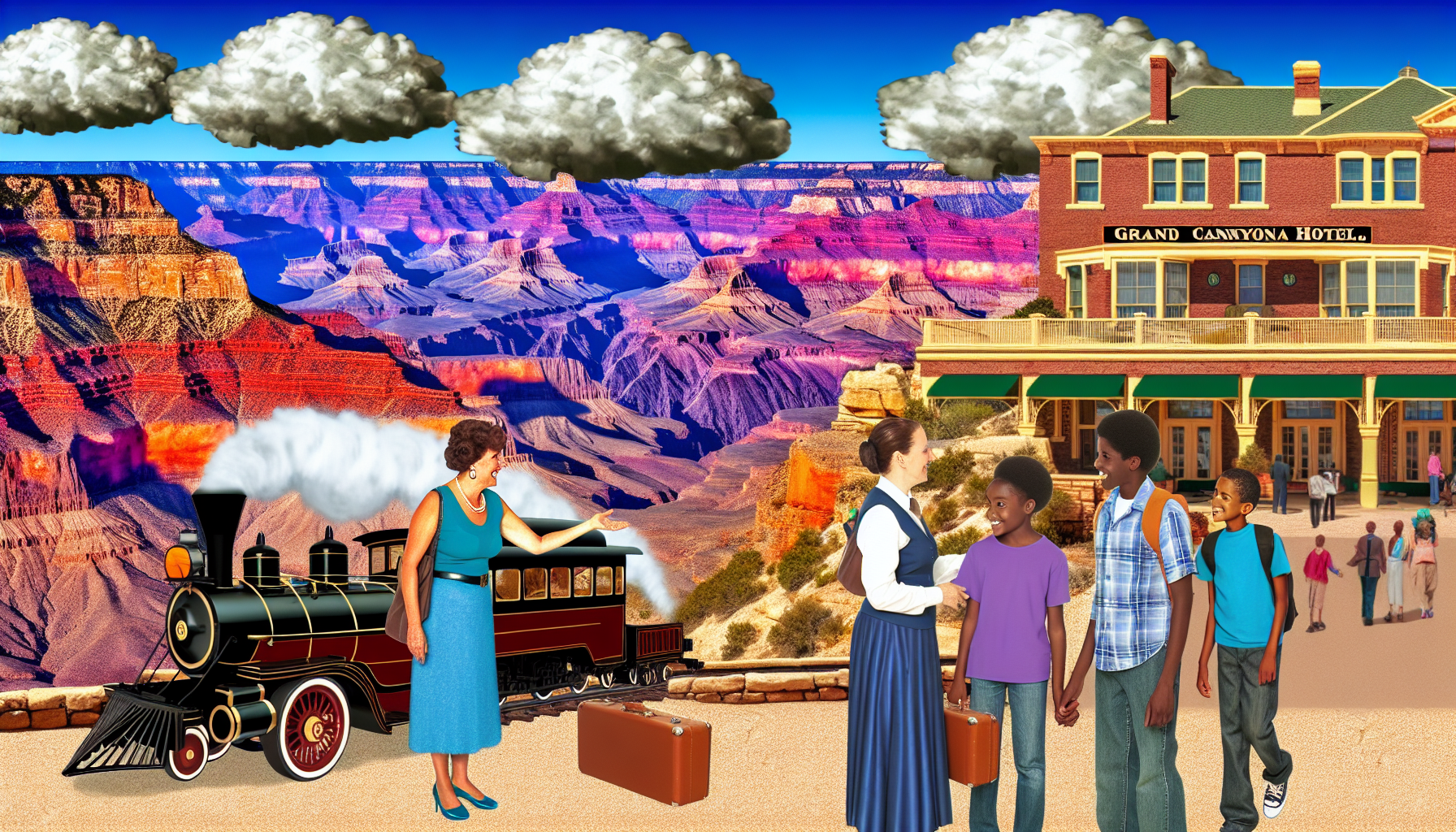 Discover the grand canyon: new family-friendly packages by the Grand Canyon Railway & Hotel