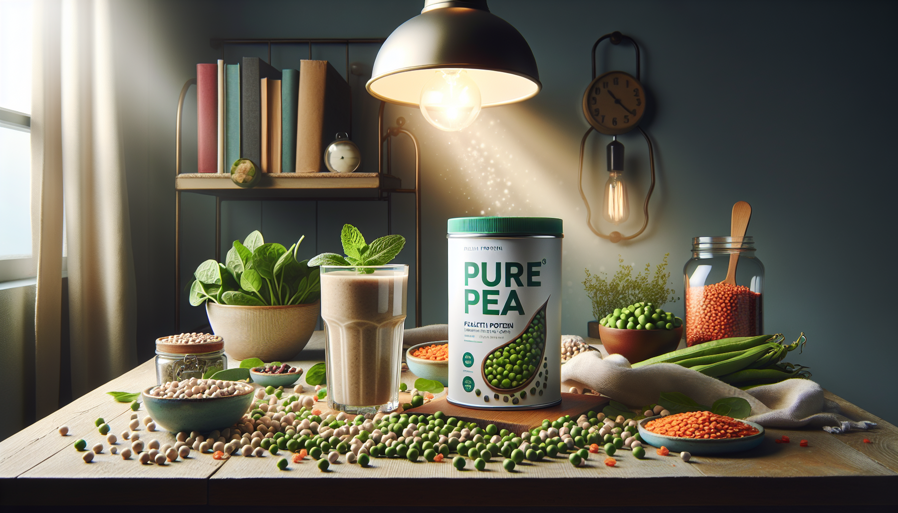 Exploring the benefits of designs for health purepea protein powder - plant-based power