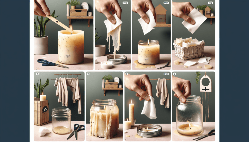 Uncover the eco-friendly trick to clean candle wax using dryer sheets for a sustainable life