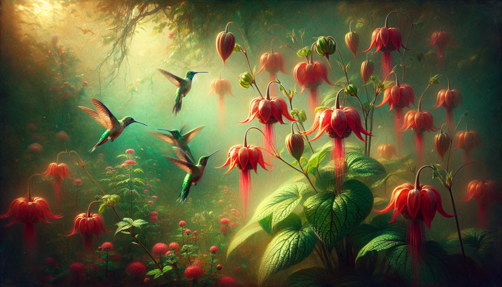 Attract hummingbirds effortlessly with the Turk's cap plant in your garden