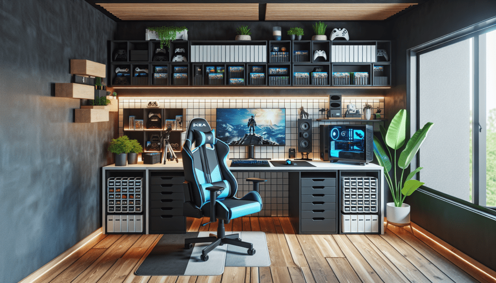 Transform your gaming corner into a sustainable and functional space with Ikea Kallax
