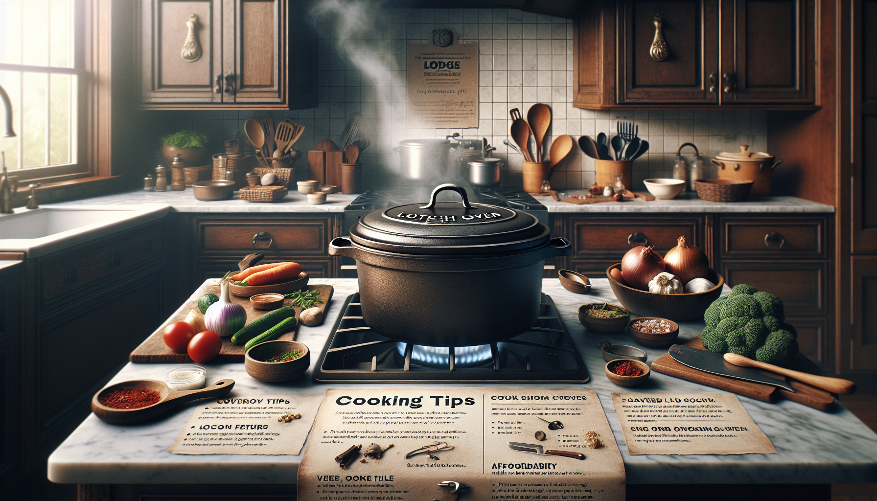 Revolutionize your cooking with the Lodge Dutch oven: an essential, affordable and versatile kitchen powerhouse