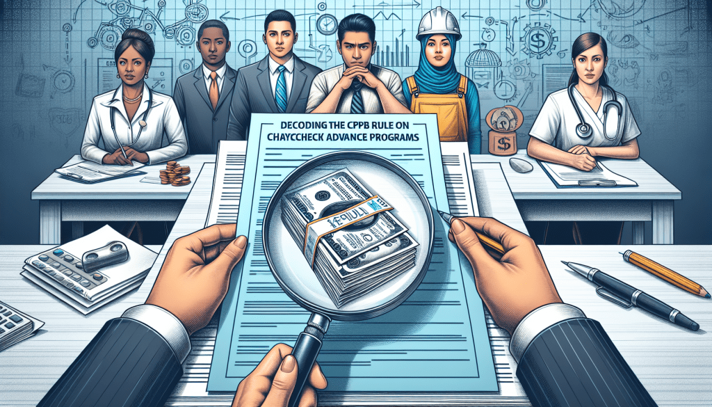 Decoding the CFPB rule on paycheck advance programs: implications for workers and employers