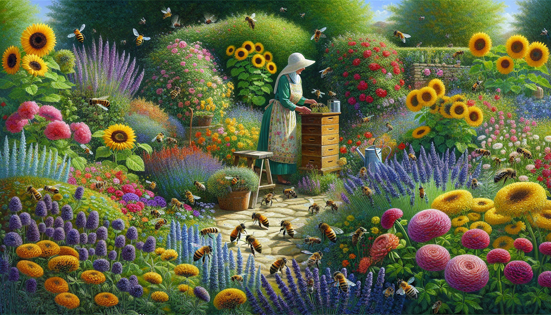 Creating a bee-friendly garden: supporting our essential pollinators