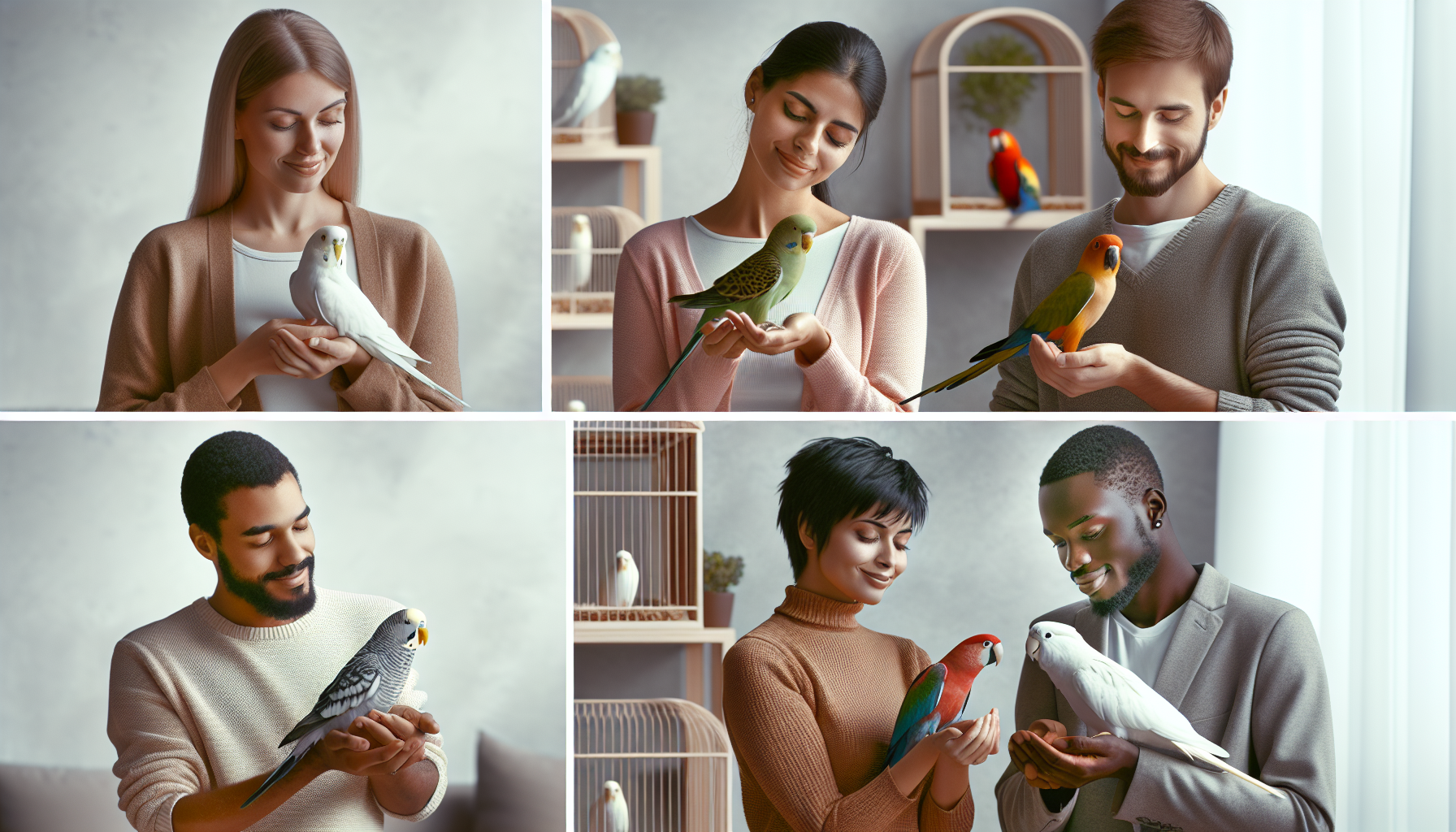 Promoting healthy relationships: mastering the art of handling companion birds