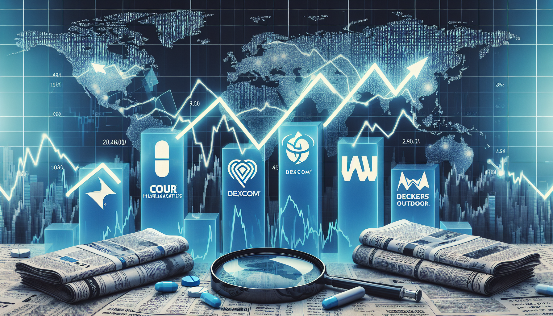 Exploring shifts in pre-market trading: a closer look at Cour Pharmaceuticals, Dexcom, WW International, and Deckers Outdoor