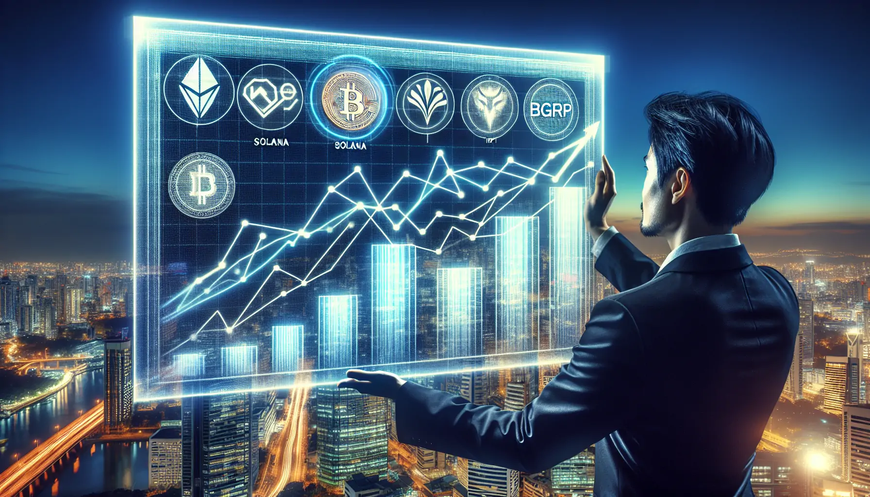 Exploring bullish trends in Bitcoin, Solana, ICP, GRT, and Bonk: an insight into the crypto horizon