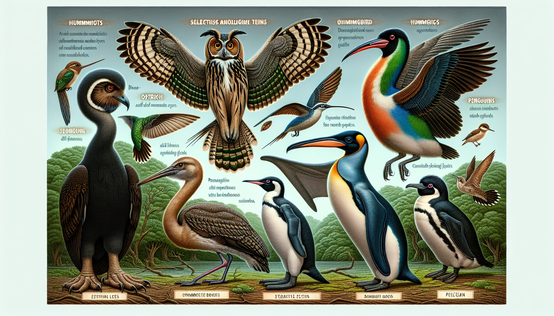 Exploring the unique anatomical traits of birds: a remarkable evolutionary marvel