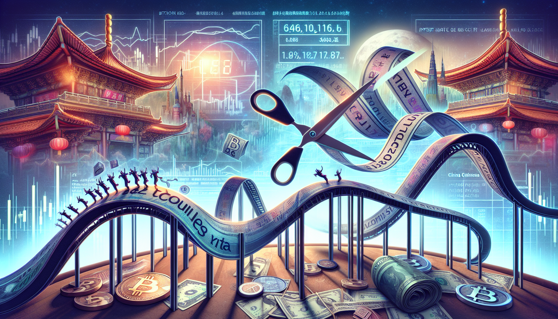 Bitcoin's rollercoaster ride: the influence of all-time highs, pullbacks and China's interest rate cut