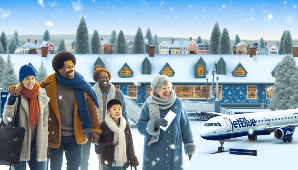 JetBlue expands service in New England for a magical winter travel experience