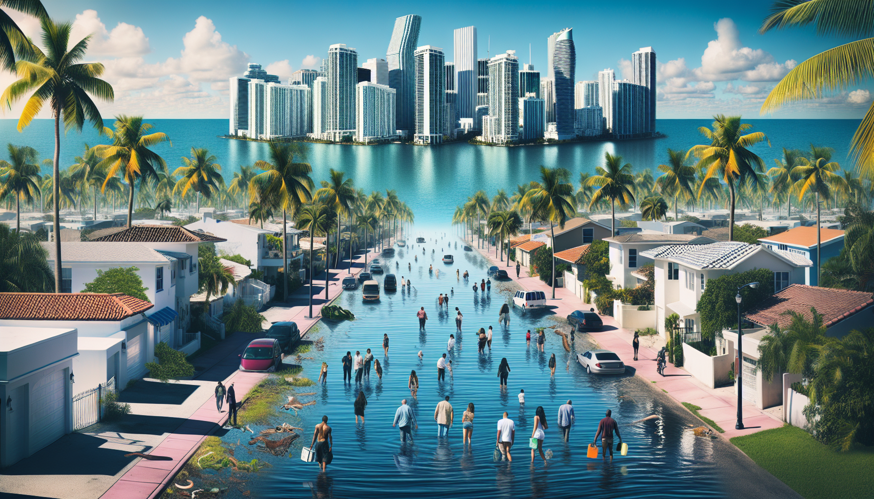 Climate gentrification: how rising sea levels reshape Miami's real estate landscape