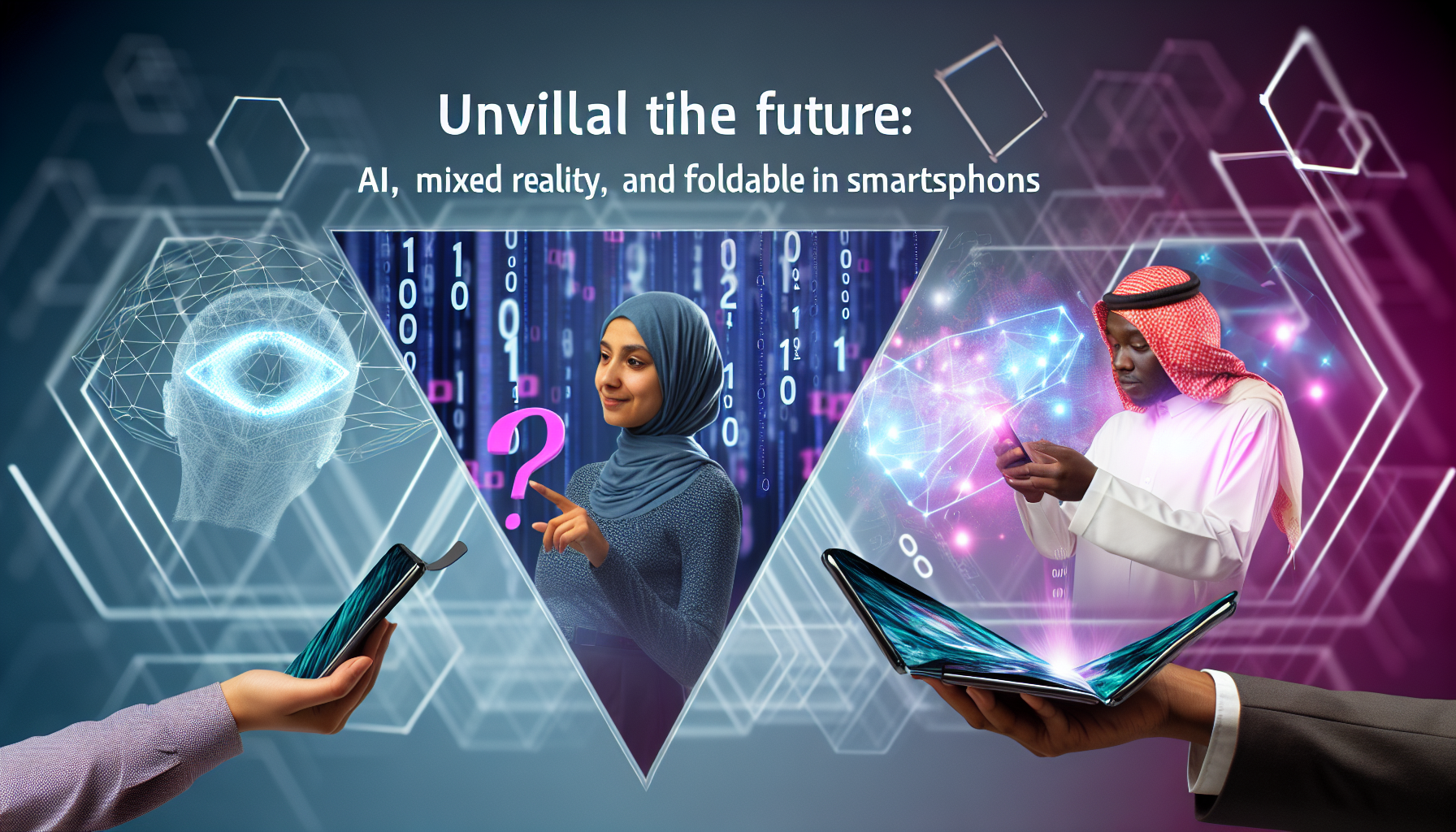 Unveiling the future: AI, mixed reality, and foldable tech in smartphones