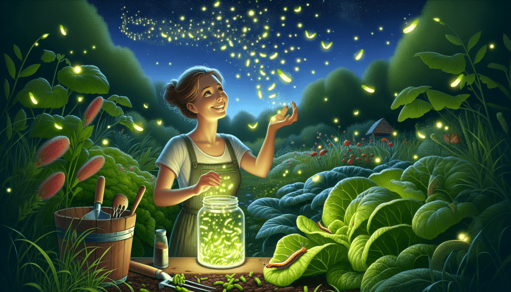 Using fireflies for natural pest control - an eco-friendly approach to slug-free gardening