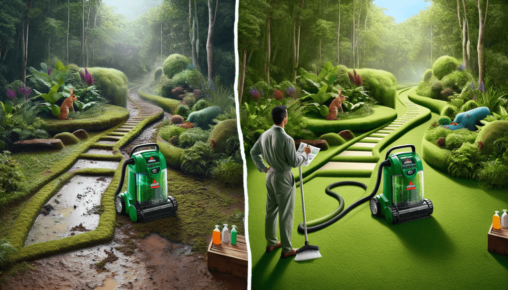 Landscape architect's verdict on the Bissell Big Green eco-friendly cleaner