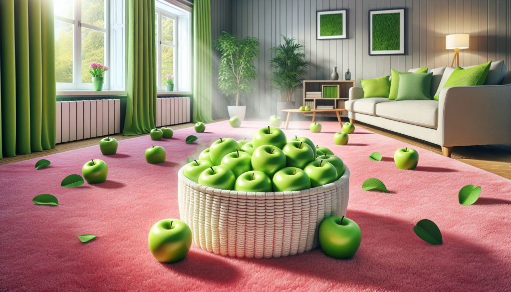 Discover the eco-friendly apple trick to combat new carpet odor