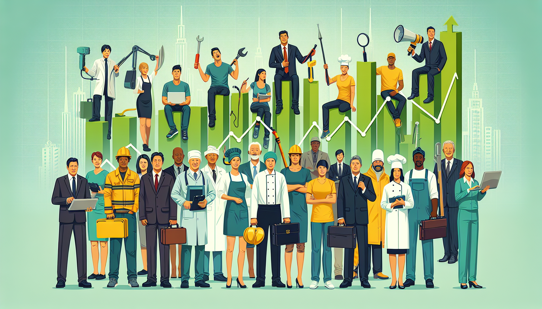 Bolstered job growth across key sectors signals robust economic recovery