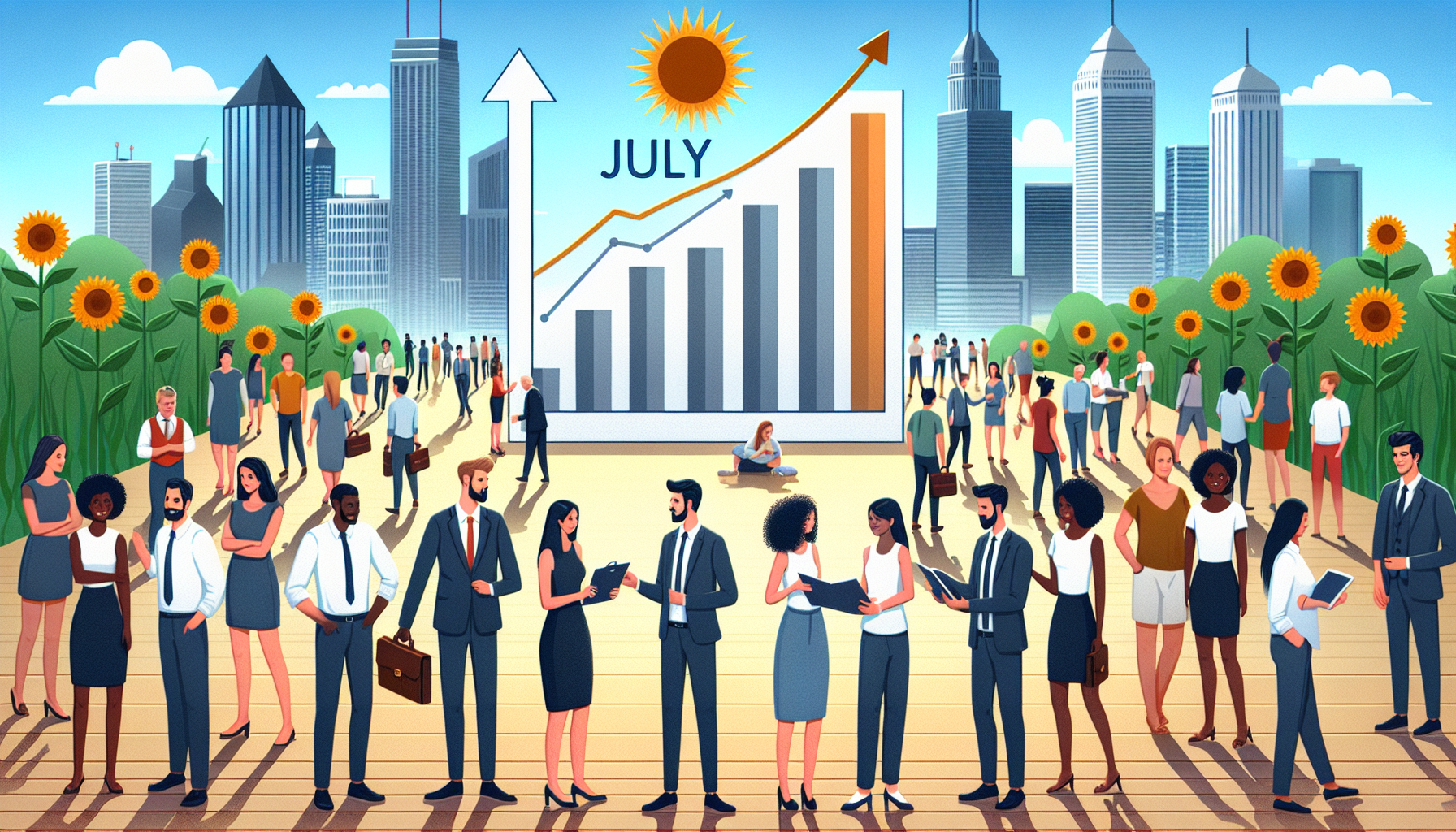 July's job market growth: a trend analysis and its implications for employees and employers