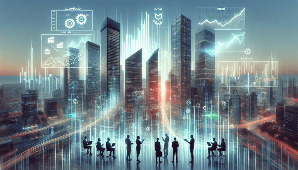 Analyzing market trends: a closer look at Robinhood, Nvidia, and Intel stocks