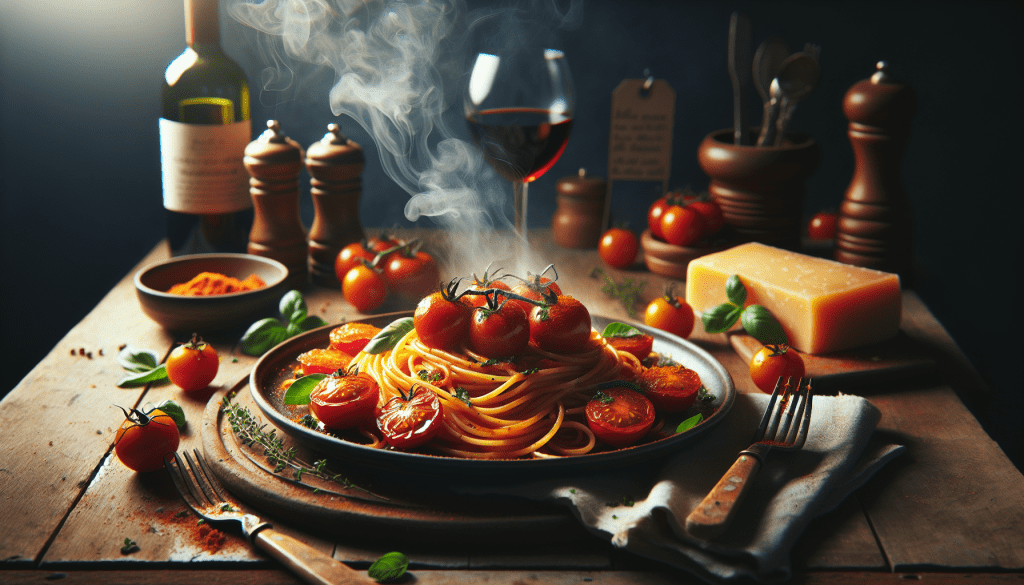 Unveiling the epicurean delight of smoky tomato spaghetti