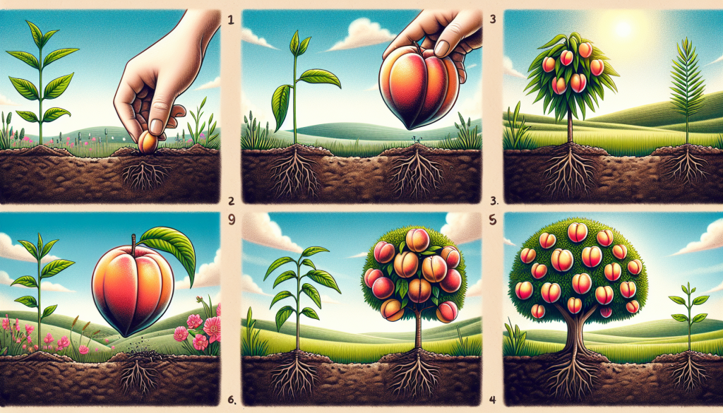 Growing your own peach tree: a guide to germination and sustainability