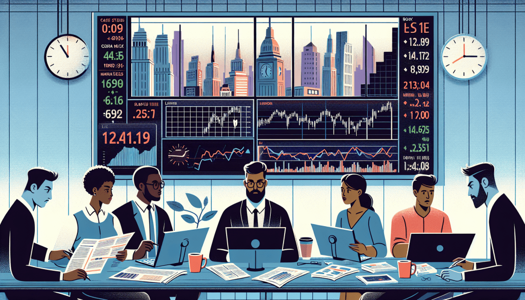 Analyzing midday stock market movements: case studies and insights