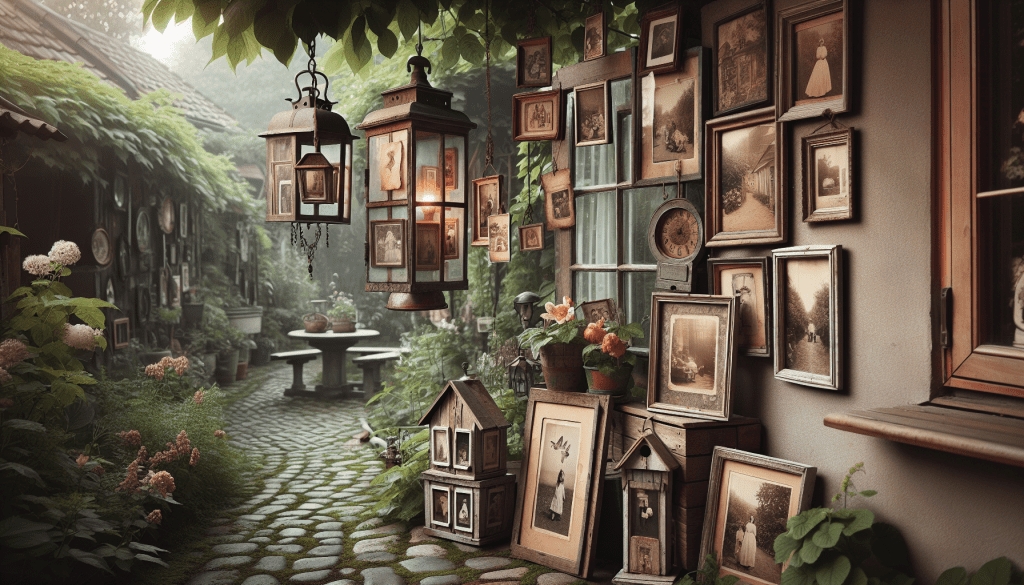 Discover how to turn photo albums into amazing home and garden decorations