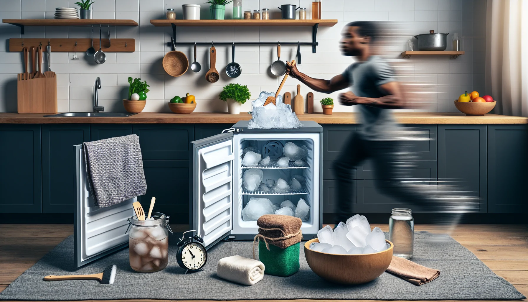 How to quickly defrost and clean your freezer in an eco-friendly way using common household items