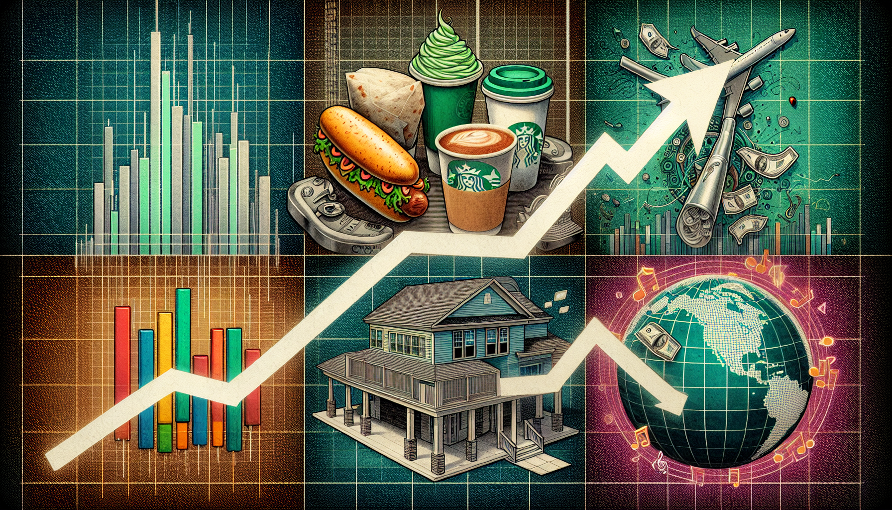Exploring the stock market: notable trends in Starbucks, Chipotle, Home Depot, and Tencent Music Entertainment