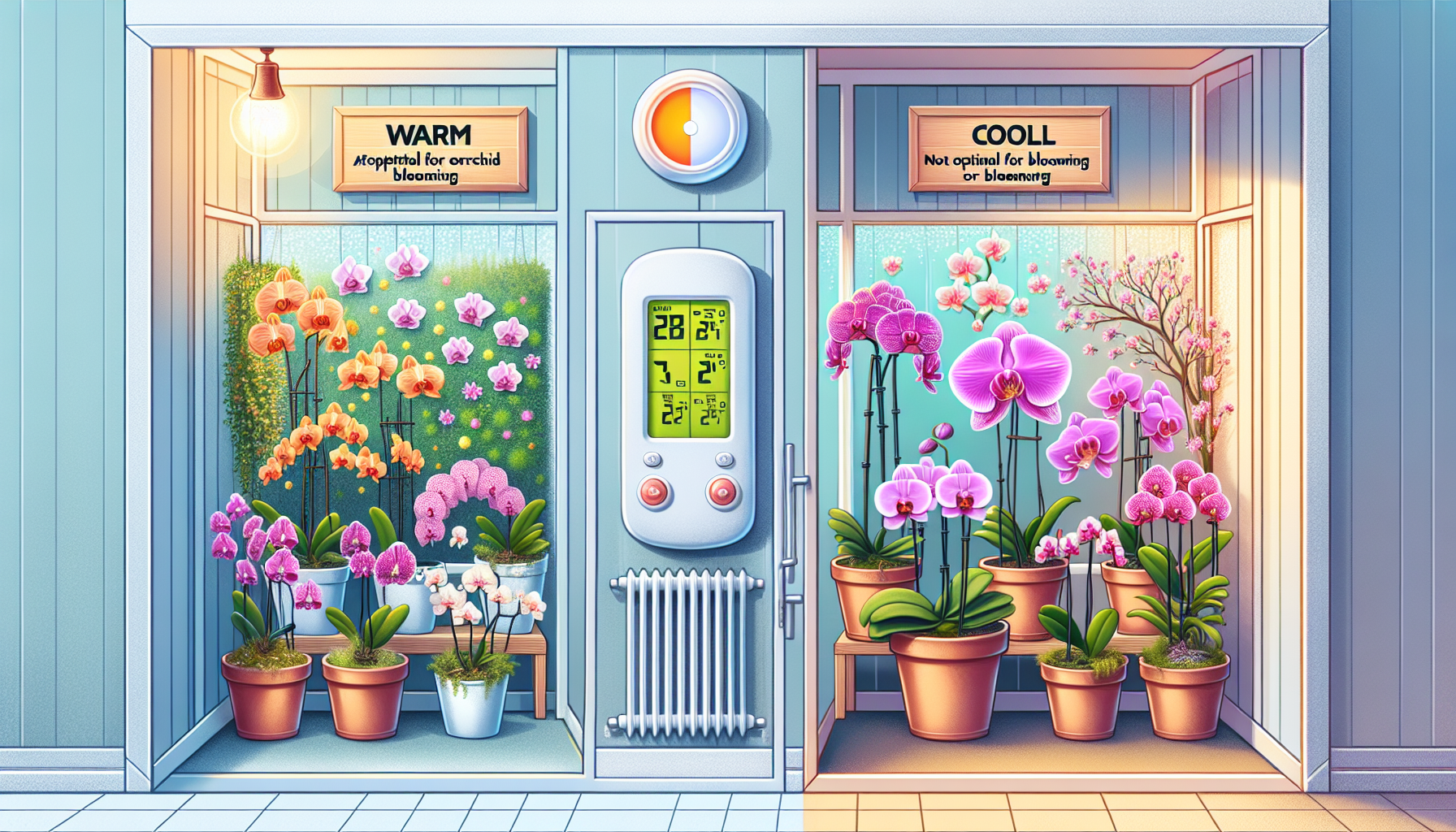 Understanding temperatures role in orchid blooming: a guide to optimal orchid care