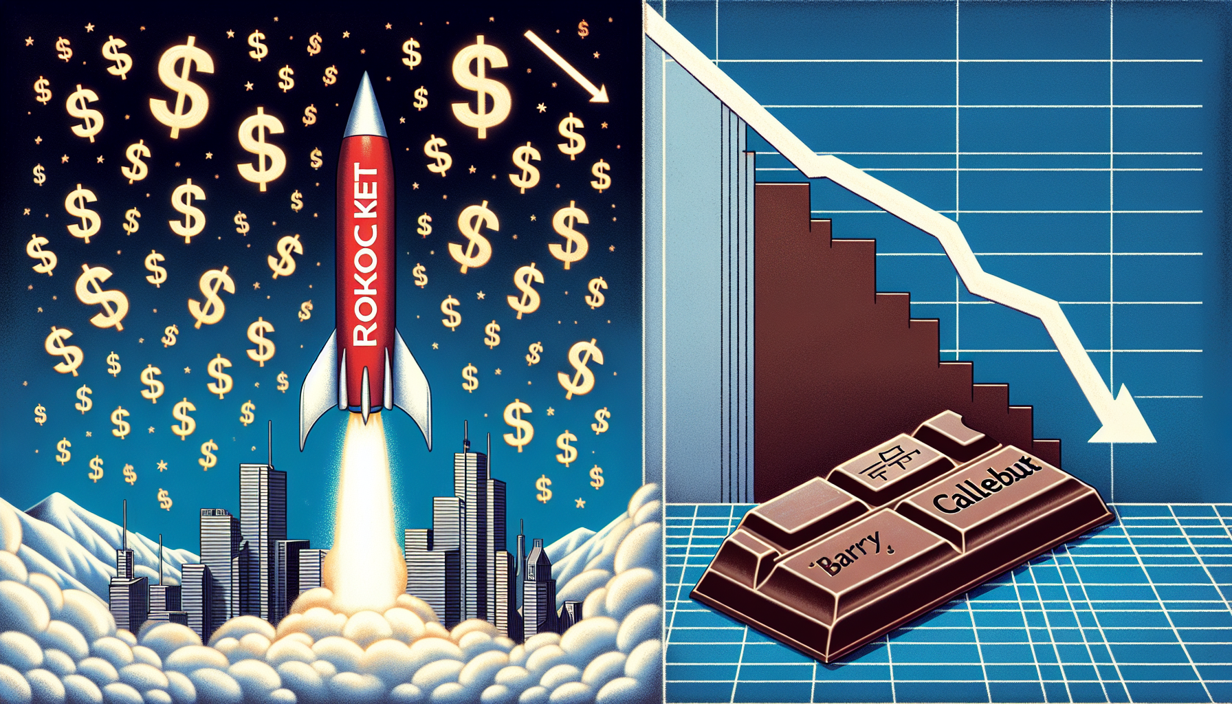 Analyzing recent stock market movements: The rise of Rocket Lab and the fall of Barry Callebaut