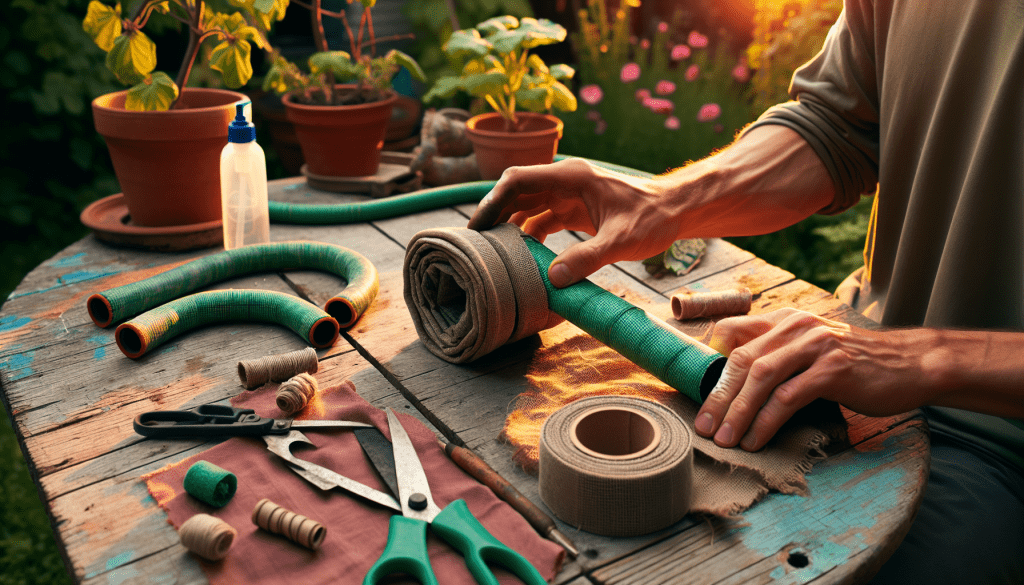 Upcycling your old garden hose: a step-by-step guide to creating comfortable handle covers