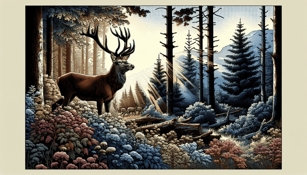 Unveiling the splendor of Cerf Élaphe: majestic stags of the Western Palearctic ecozone