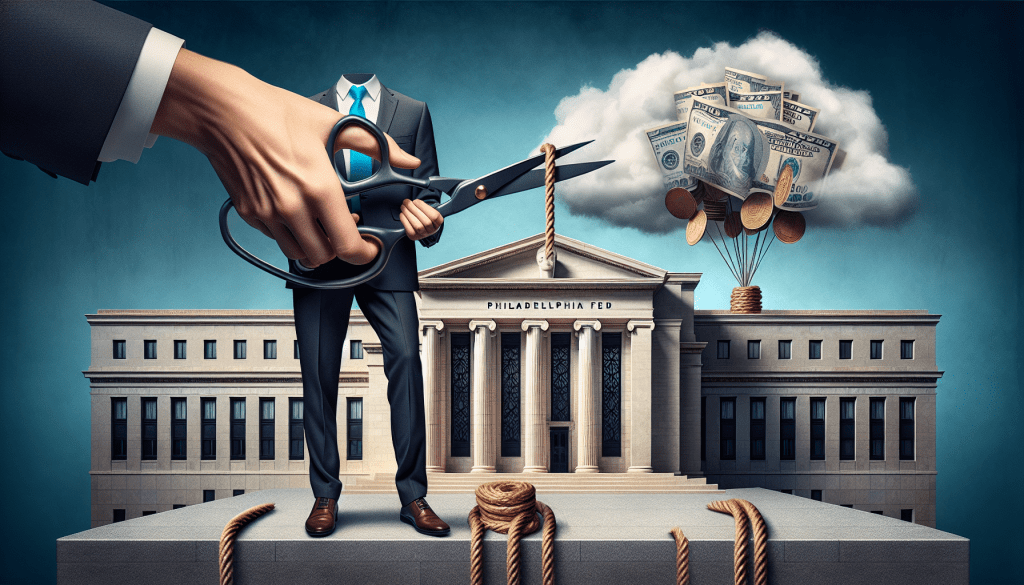 Philadelphia fed president advocates for interest rate cut amid rising inflation concerns